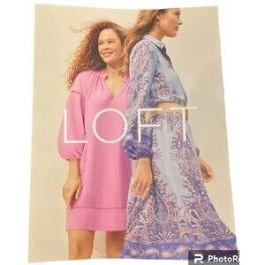 Loft Express Print Ad Campaign Spring 2024 Frame Ready Original Catalog